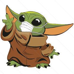baby yoda wearing mask svg, trending svg, baby yoda svg, wearing mask svg, yoda svg, yoda star wars svg, the child svg,