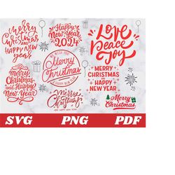christmas new year, svg bundle, new year svg, christmas svg, new year png, digital files, png bundle, christmas new year