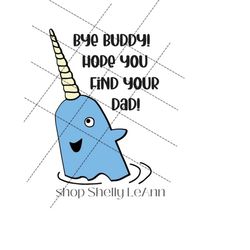 mr. narwhal svg- elf