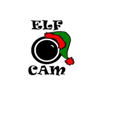 Elf Cam svg, elf watch svg, elf surveillance svg, Christmas cam svg Christmas elf svg elf Christmas svg santas elf svg e