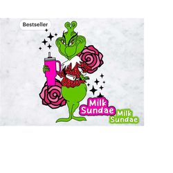 mean green guy christmas stanley tumbler inspired png best seller bundle sublimation design dtf print sticker tumbler re