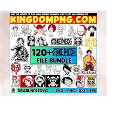 one piece bundle svg, luffy svg, skull svg, prite svg, luffy and friends, anime svg, instant download