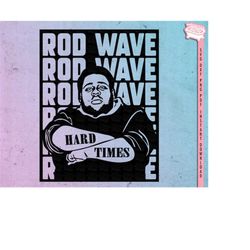 rod wave face, famous people, rapper, hip hop, music, concert, singer, entertaintment, svg, clipart, decal, dxf, png, pd