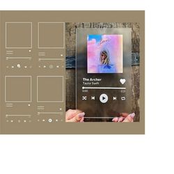 music player svg, acrylic song art, glass music player svg, play buttons svg,png,eps, cricut, song player svg, album son