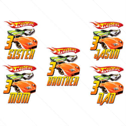 3th birthday hot wheels bundle png sublimation designs, birthday png