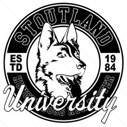 Funny Jeff Stoutland University Logo Gift SVG