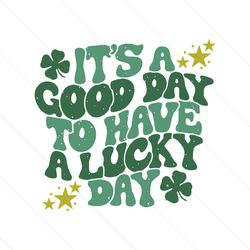 retro groovy patricks lucky day svg