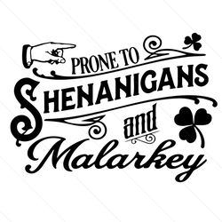 shenanigans and malarkey patricks svg