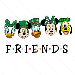 walt disney friend saint patricks day svg