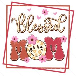 leopard blessed mom smiley face gifts png