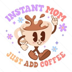 Funny Mom Just And Hot Coffee Gifts PNG