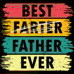 retro best fater father ever vintage svg