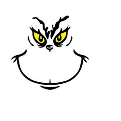grinch svg grinch grinch face yellow eyes for cricut merry grinchmas cute christmas instant download grinch face png gri