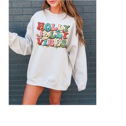holly jolly vibes svg, holly jolly svg, holly jolly vibes png, holly jolly vibes, merry and bright svg, groovy christmas