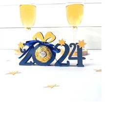 Gabarit 2024 pour Ferrero Rocher, Cricut SVG, Cricut Joy SVG, Cricut Eve SVG, New Year&39s Eve svg, Rocher Holder 2024 -