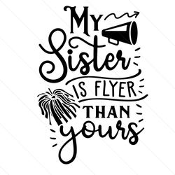 cheerleader svg, sport svg, cheer leader svg, cheer svg, spirit svg, sister svg, proud family