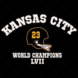 kansas city world champions lvii 2023 svg