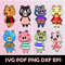 8 Pigs SVG pack! Get animal crossing pig villagers.jpg