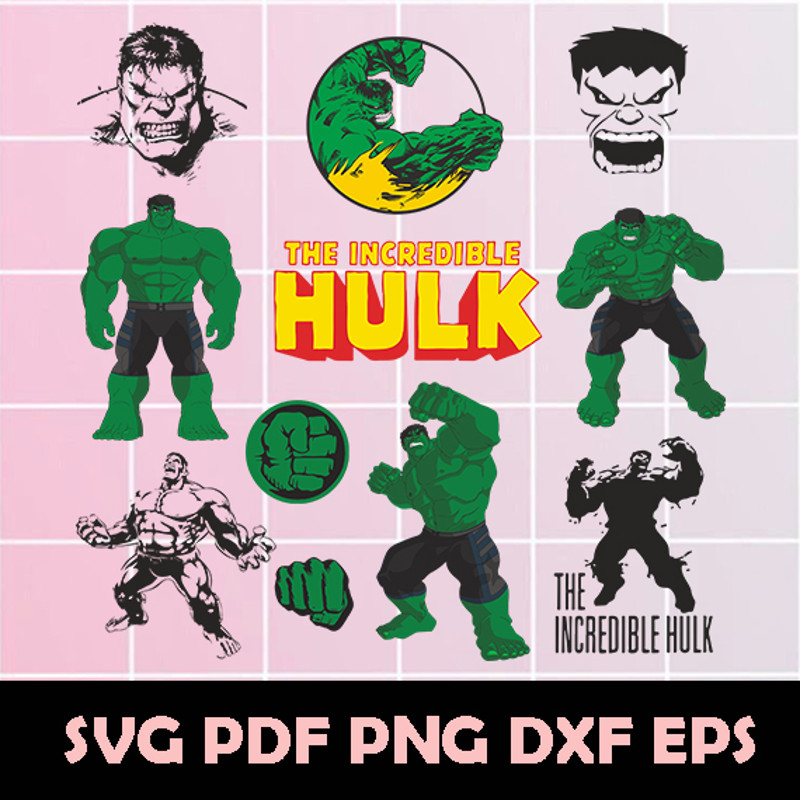 Hulk Vectors, Hulk Svg.jpg