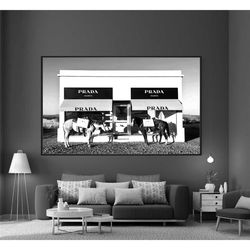 marfa store canvas , marfa store art, unique