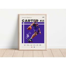 vince carter poster, toronto raptors, nba fans, nba