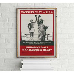 cassius clay vs. u.s.a. - muhammad ali in