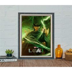 loki 2 movie poster, loki classic movie poster,