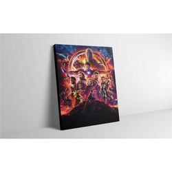marvel avengers canvas wall art - avengers poster