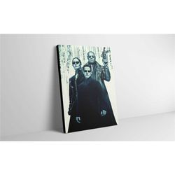the matrix movie poster - the matrix canvas
