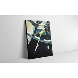 2001 a space odyssey movie poster canvas print