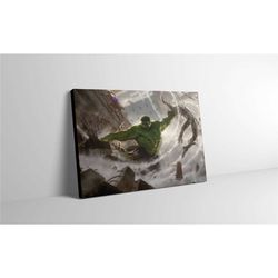 hulk smash marvel avengers canvas print wall art