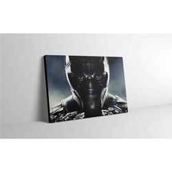 black panther marvel avengers canvas print wall art