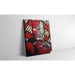 iron man canvas wall art - iron man