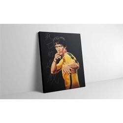bruce lee canvas art - bruce lee poster