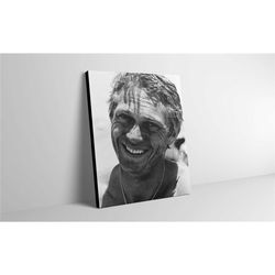steve mcqueen canvas wall art - steve mcqueen