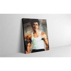 bruce lee canvas wall art - bruce lee