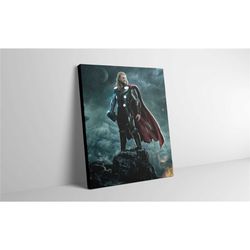 thor marvel canvas wall art - thor poster