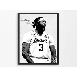 anthony davis poster ad poster la lakers nba