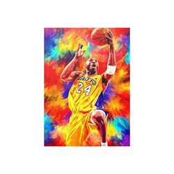 kobe bryant poster ,wall decor, la lakers poster