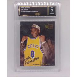 kobe bryant 1996 fleer metal fresh foundation rookie