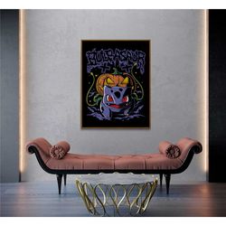 bulbasaur halloween pokemon poster, pokemon art, pokemon poster