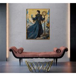 the magician, tarot card, dark academia, dark academia