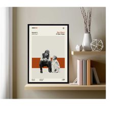 a new hope poster, star wars, a new hope retro, abstract poster, retro poster, minimalist art, vintage poster, wall deco