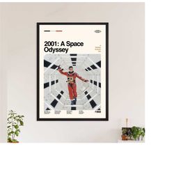 2001 a space odyssey movie poster, space odyssey 2001 print, retro music poster, vintage poster, retro poster, minimalis