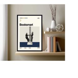 booksmart poster, booksmart movie, booksmart retro, vintage poster, custom poster, wall art print, home decor, gifts for
