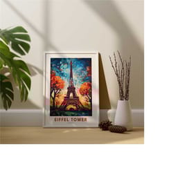 paris print - france wall art - paris art print - paris wall hanging home decor - paris wall art - eiffel tower print -