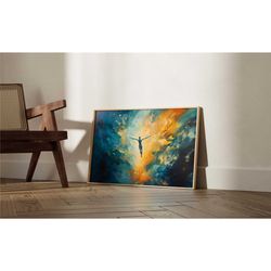 abstract art print: a space odyssey poster l1