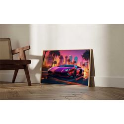 lambo magic: lamborghini wall art poster - ideal