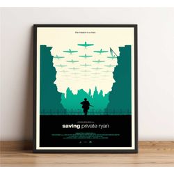 saving private ryan poster, tom hanks wall art,