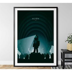 alien film poster | minimalist poster | |